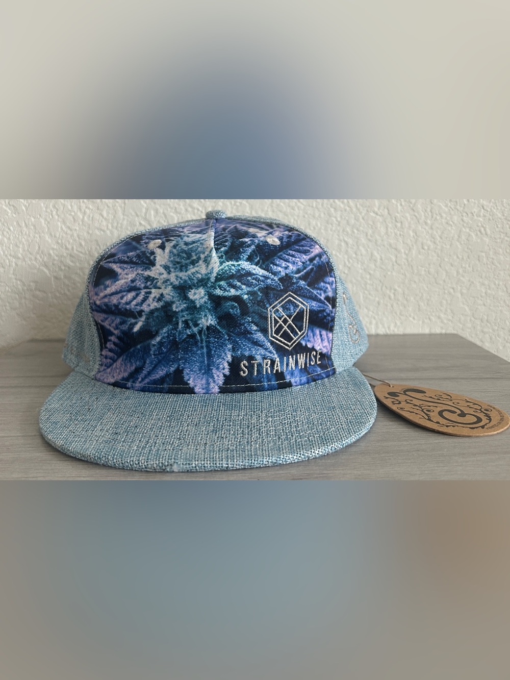 Grassroots California x Strainwise Limited Edition Hemp Snapback Hat (NWT)
